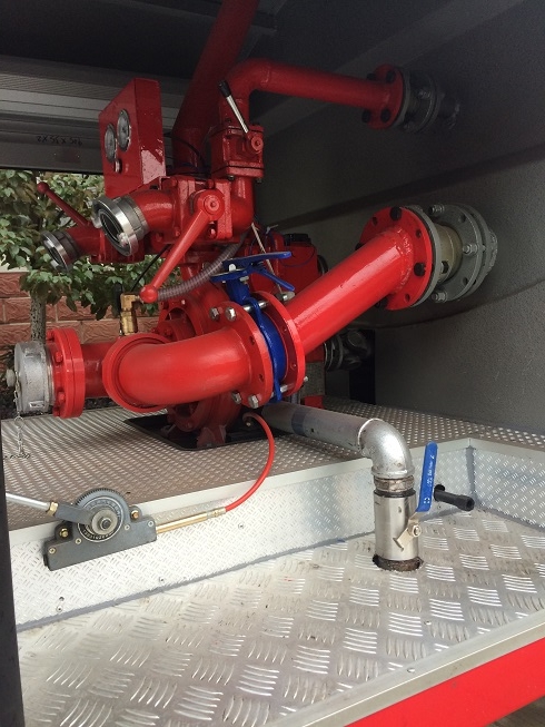 消防車(chē)車(chē)泵