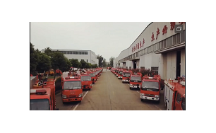 30臺(tái)小型消防車(chē)發(fā)往廣州