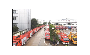 19臺(tái)江鈴森林消防車(chē)發(fā)往貴州