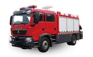 重汽豪沃搶險(xiǎn)救援消防車圖片