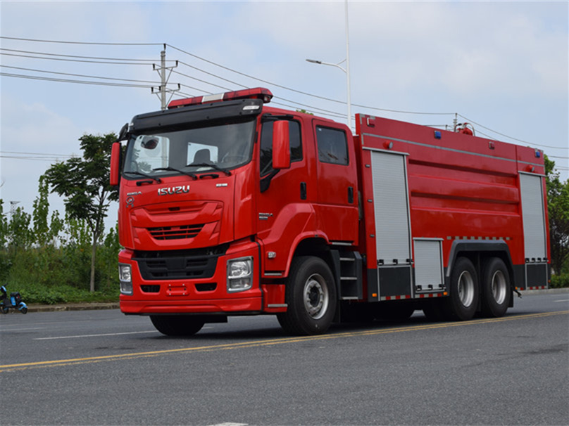 慶鈴后雙橋泡沫消防車(16噸)圖片